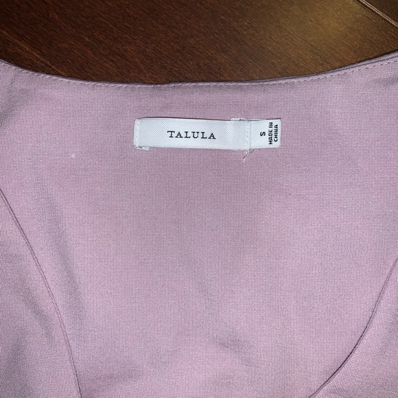 Talula wrap long sleeve crop top - Picture 2 of 3